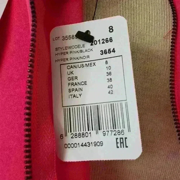 Joseph Ribkoff New with  tags hot pink and black midi dress size 8 - Picture 9 of 16